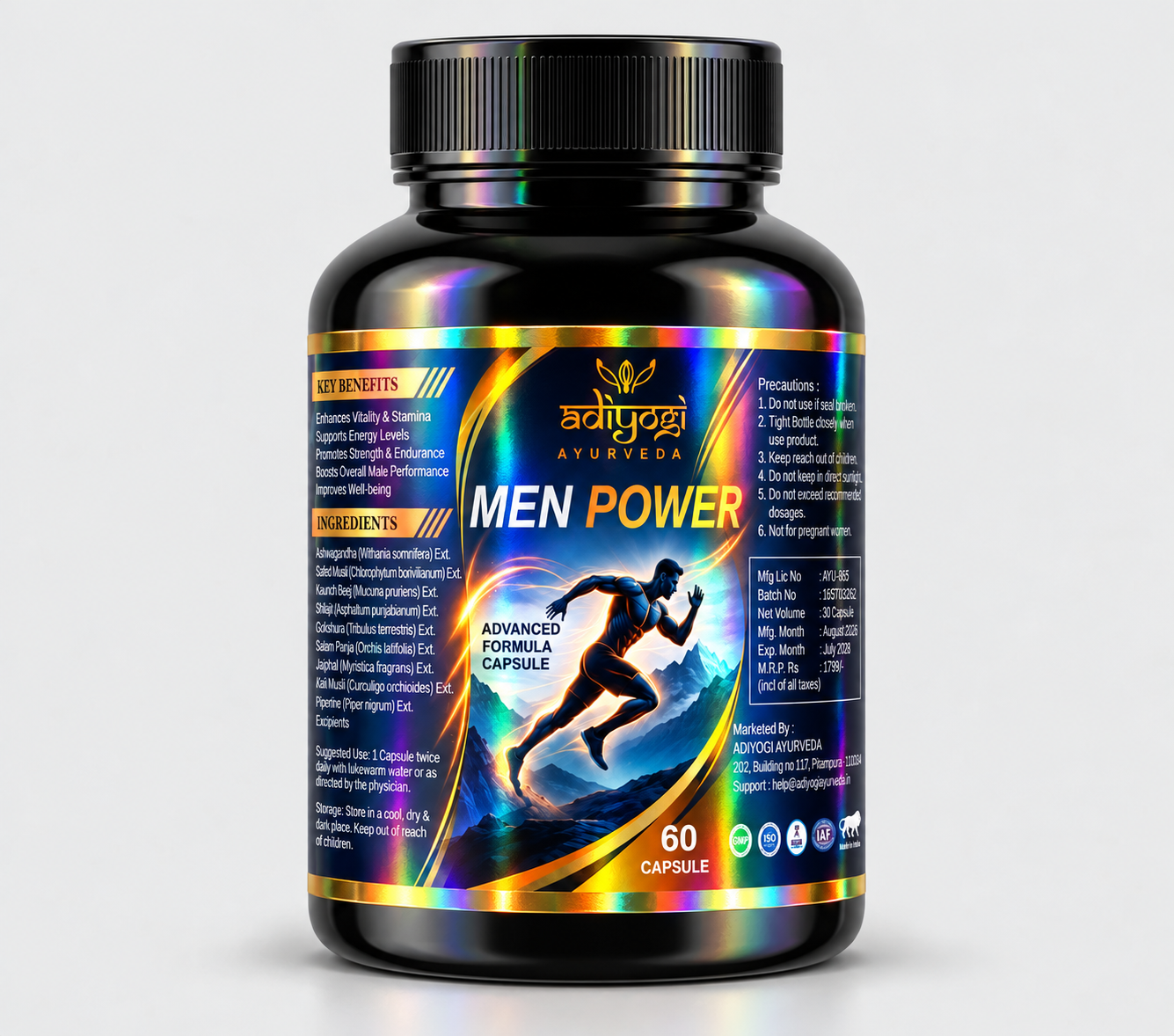 Adiyogi Men Power bottle